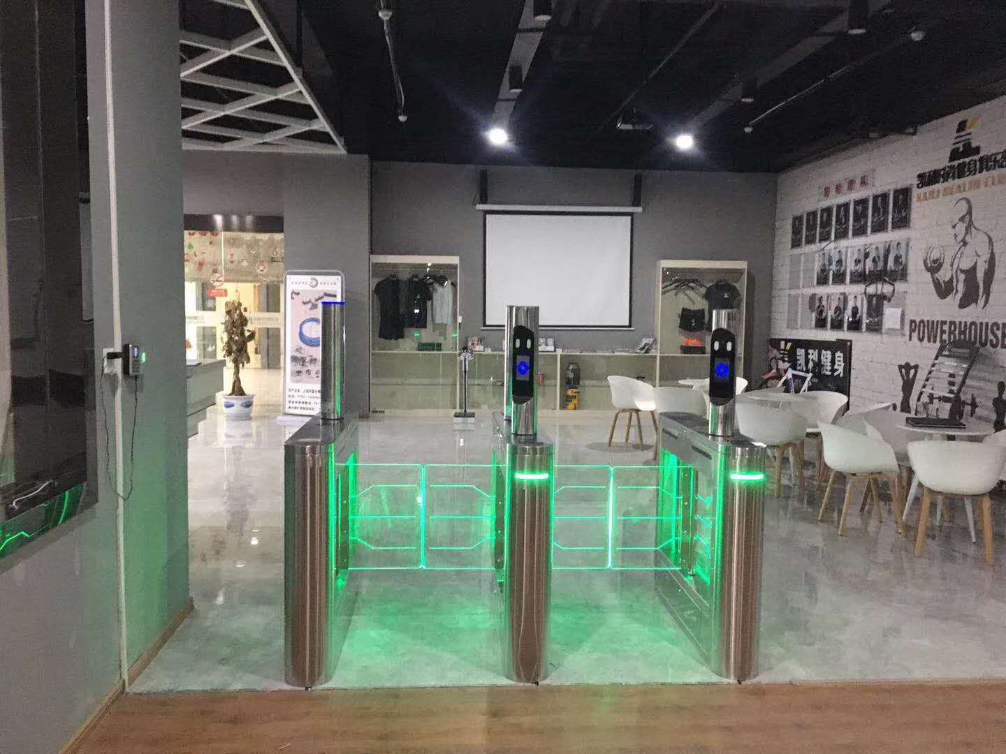 我公司閘機(jī)入駐凱利健身館